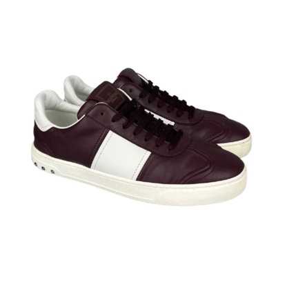 Valentino Garavani Flycrew Sneakers (Burgundy)