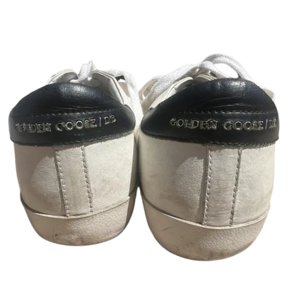 Golden Goose Superstar Sneakers (White)