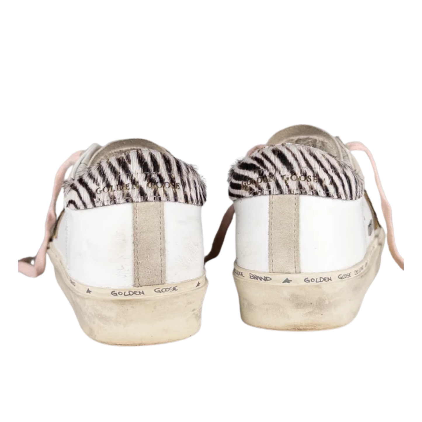 Golden Goose Hi-Star Sneakers (White) (Womens)