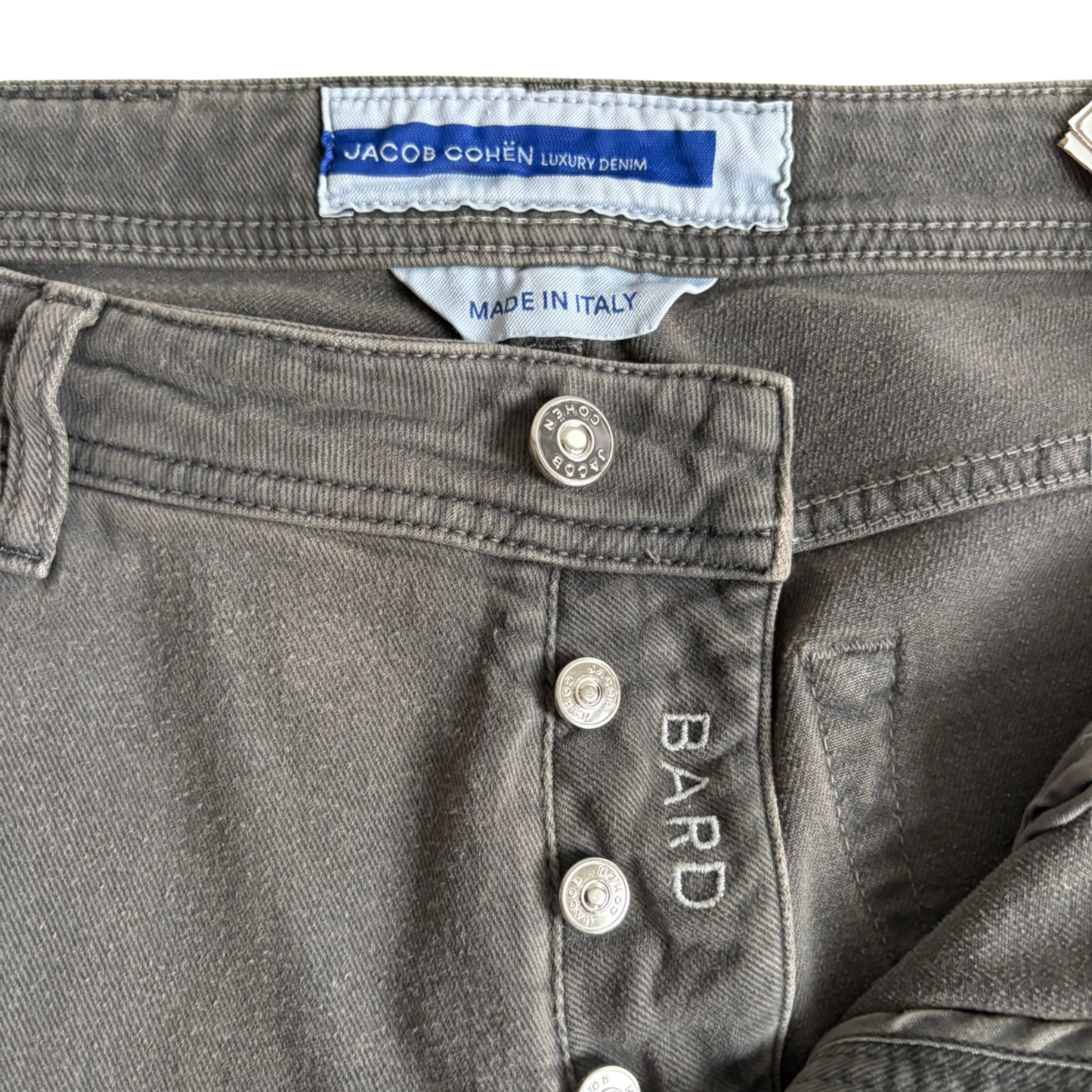 Jacob Cohën Bard Slim Fit Jeans (Gray)