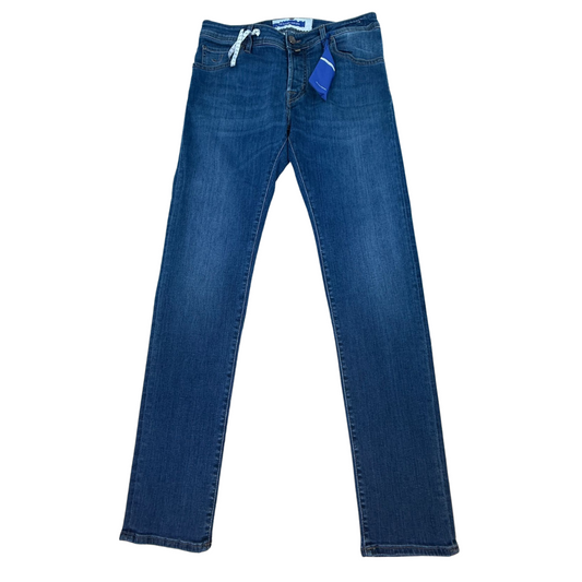 Jacob Cohën Nick Slim Fit Jeans (Navy) (New)