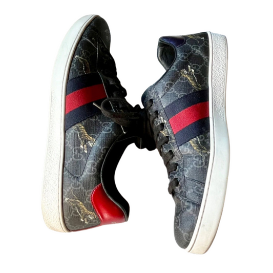 Gucci Ace Sneakers (Black)