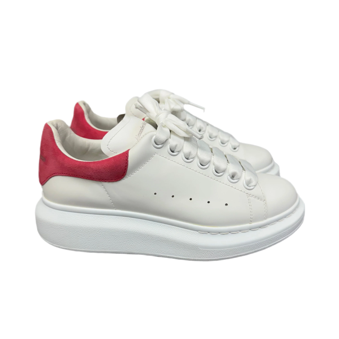 Alexander Mcqueen Sneakers (White Pink) (Women's)