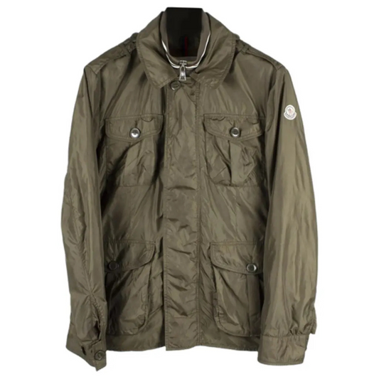 Moncler Kenya Nylon Field Jacket (Khaki)