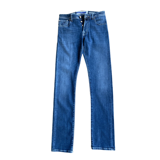 Jacob Cohën Bard Slim Fit Jeans (Navy)