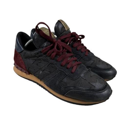 Valentino Garavani Rockrunner Sneakers (Black)