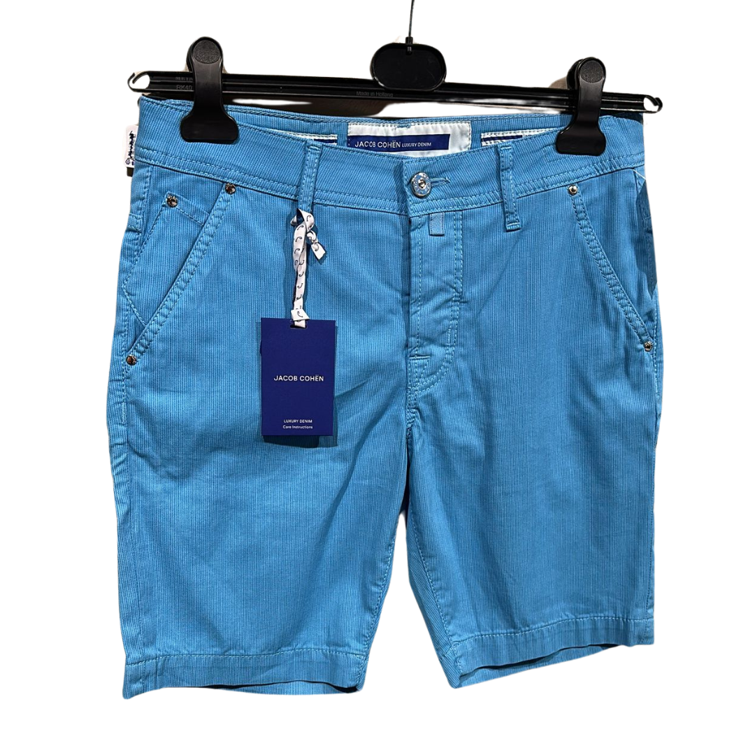 Jacob Cohën Lou Bermuda Shorts (Blue) (New)