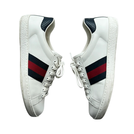 Gucci Ace Sneakers (White)