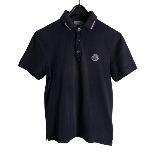 Moncler Maglia Polo Shirt (Navy)