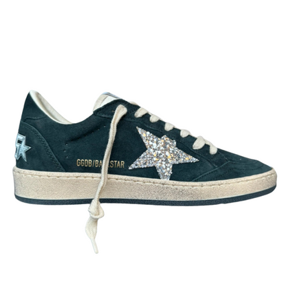 Golden Goose Ballstar Sneakers (Dark Green) (New) (Womens)