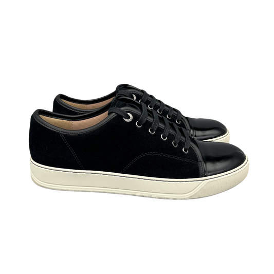Lanvin Cap Toe Sneakers (Black)