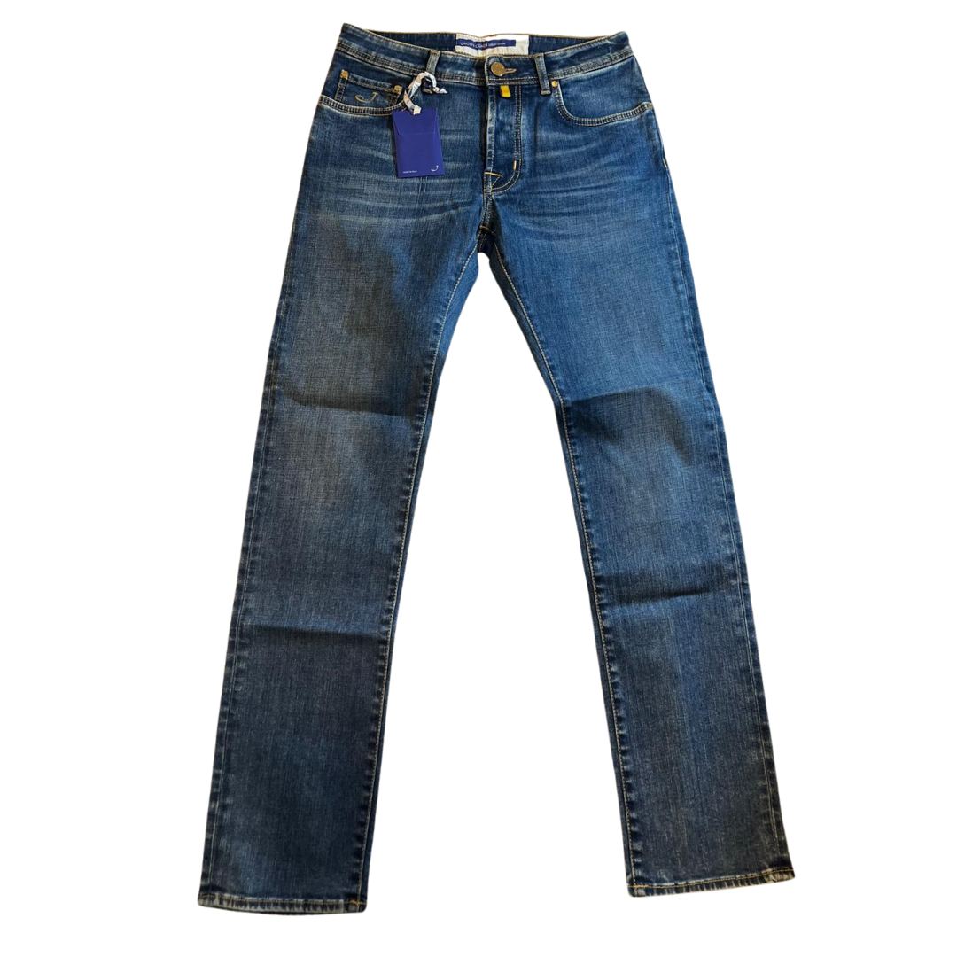 Jacob Cohën Bard Slim Fit Jeans (Navy Blue) (New)