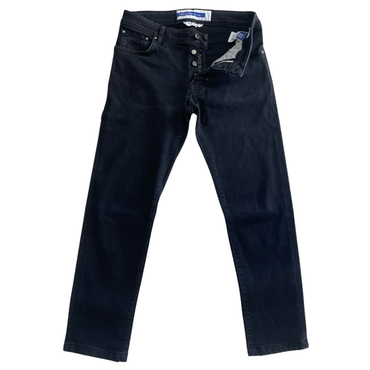 Jacob Cohën Nick Slim Fit Jeans (Black)