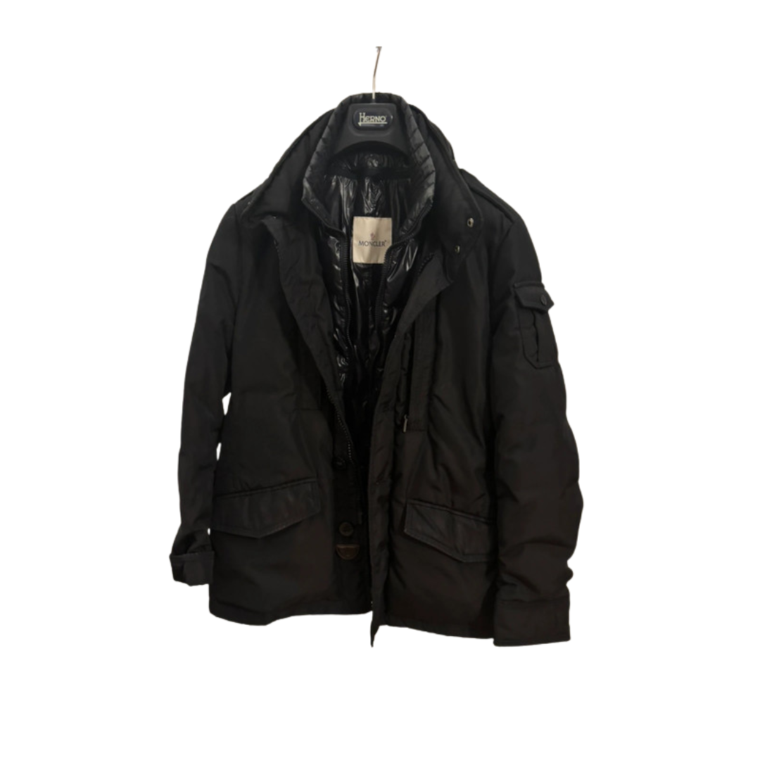 Moncler Down Utility Jacket (Black)