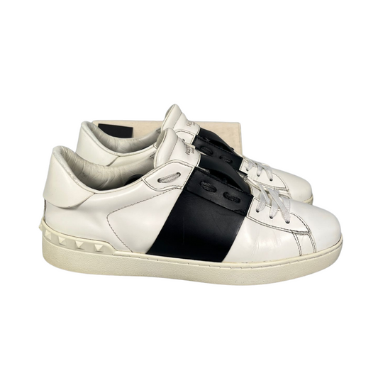Valentino Garavani Open Sneakers (White Black)