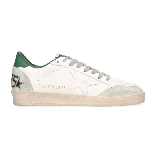 Golden Goose Ballstar Sneakers (White Green) (New)