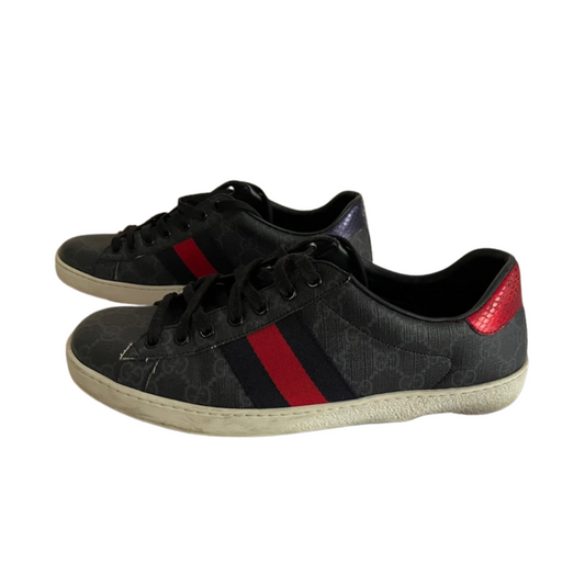 Gucci Ace Sneakers (Black)