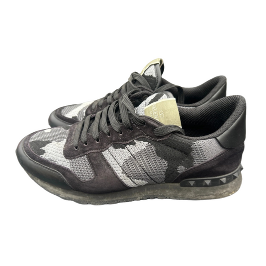 Valentino Garavani Rockrunner Sneakers (Black)