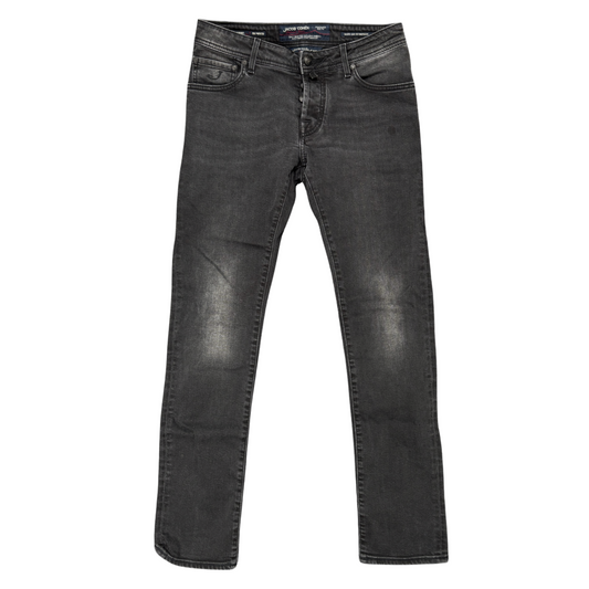 Jacob Cohën 622 Slim Fit Jeans (Black)