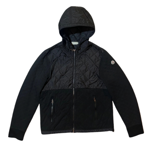 Moncler Maglia Cardigan Jacket (Black)