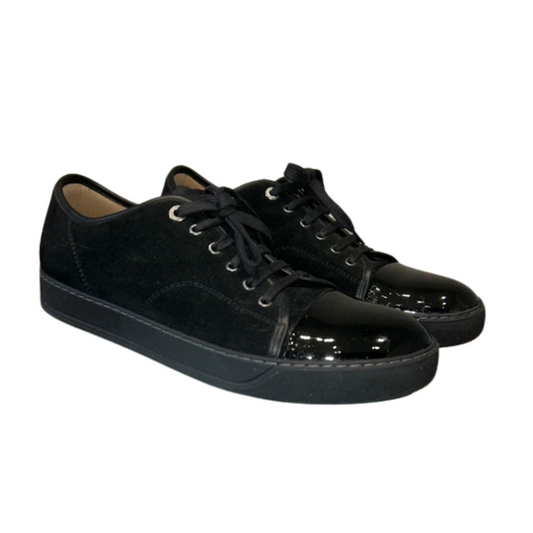 Lanvin Cap Toe Sneakers (Black)