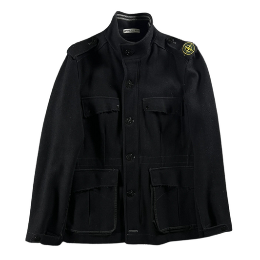 Stone Island Overshirt Jacket (Black)