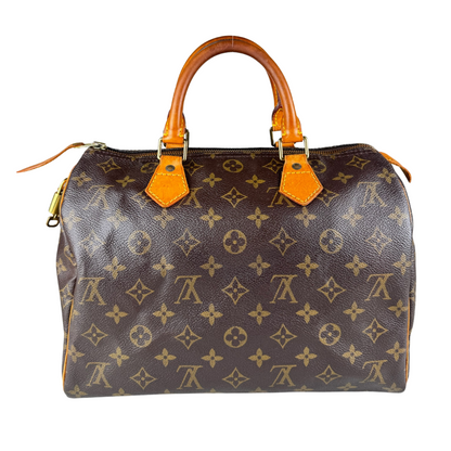 Louis Vuitton Speedy 30 Monogram Handbag (Brown) (Vintage)