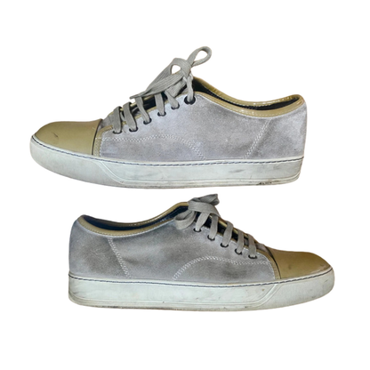 Lanvin Cap Toe Sneakers (Grey)