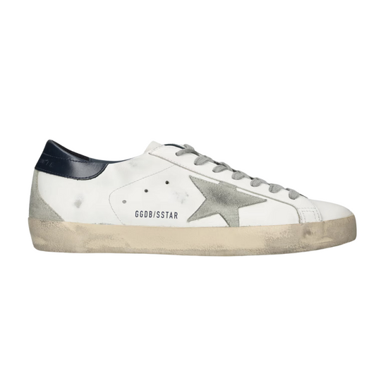 Golden Goose Superstar Sneakers (White & Black) (New)