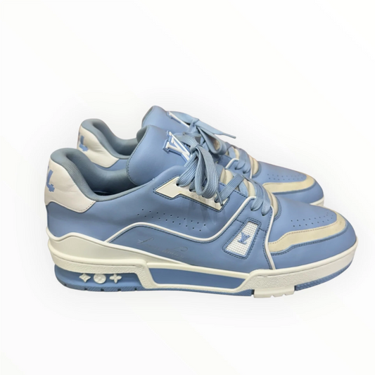 Louis Vuitton Trainer Sneakers (Blue)