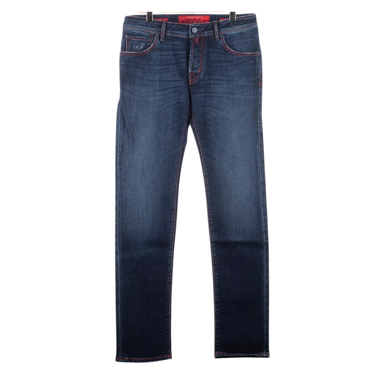 Jacob Cohën 622 Slim Fit Jeans (Navy) (New)