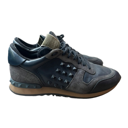 Valentino Garavani Rockrunner Sneakers (Navy)