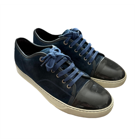 Lanvin Cap Toe Sneakers (Royal Blue)