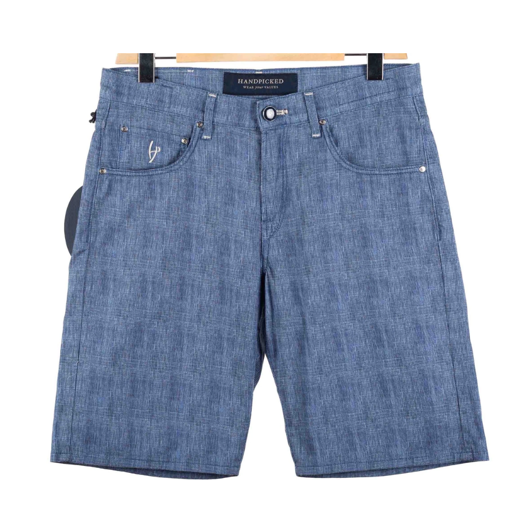 Handpicked Bermuda Shorts (Blue) (New)