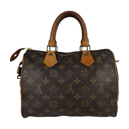 Louis Vuitton Speedy 25 Monogram Handbag (Brown) (Vintage)