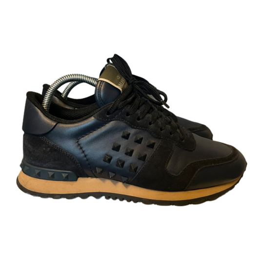 Valentino Garavani Rockrunner Sneakers (Black)