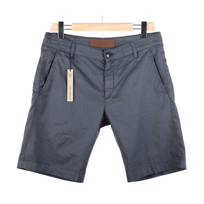 Handpicked Linen Shorts (Navy) (New)