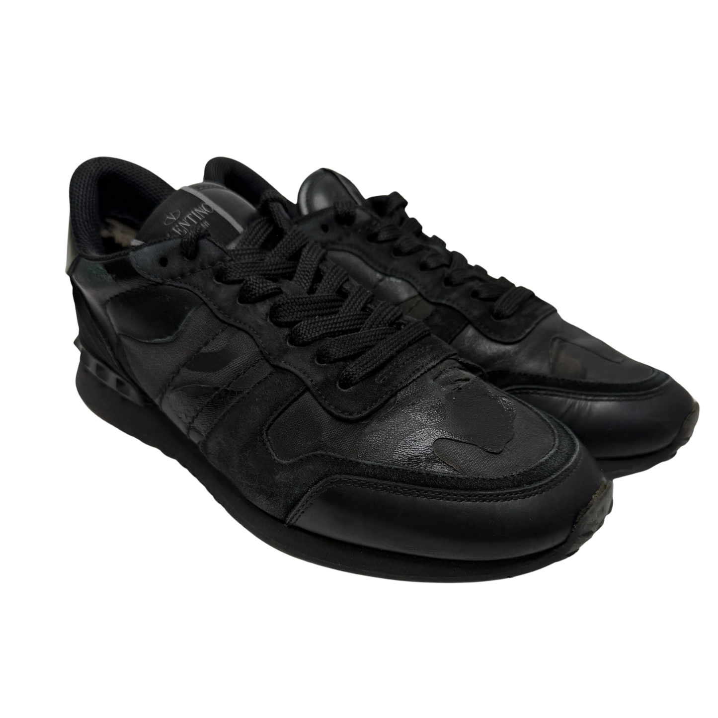 Valentino rockrunner sneakers (black)