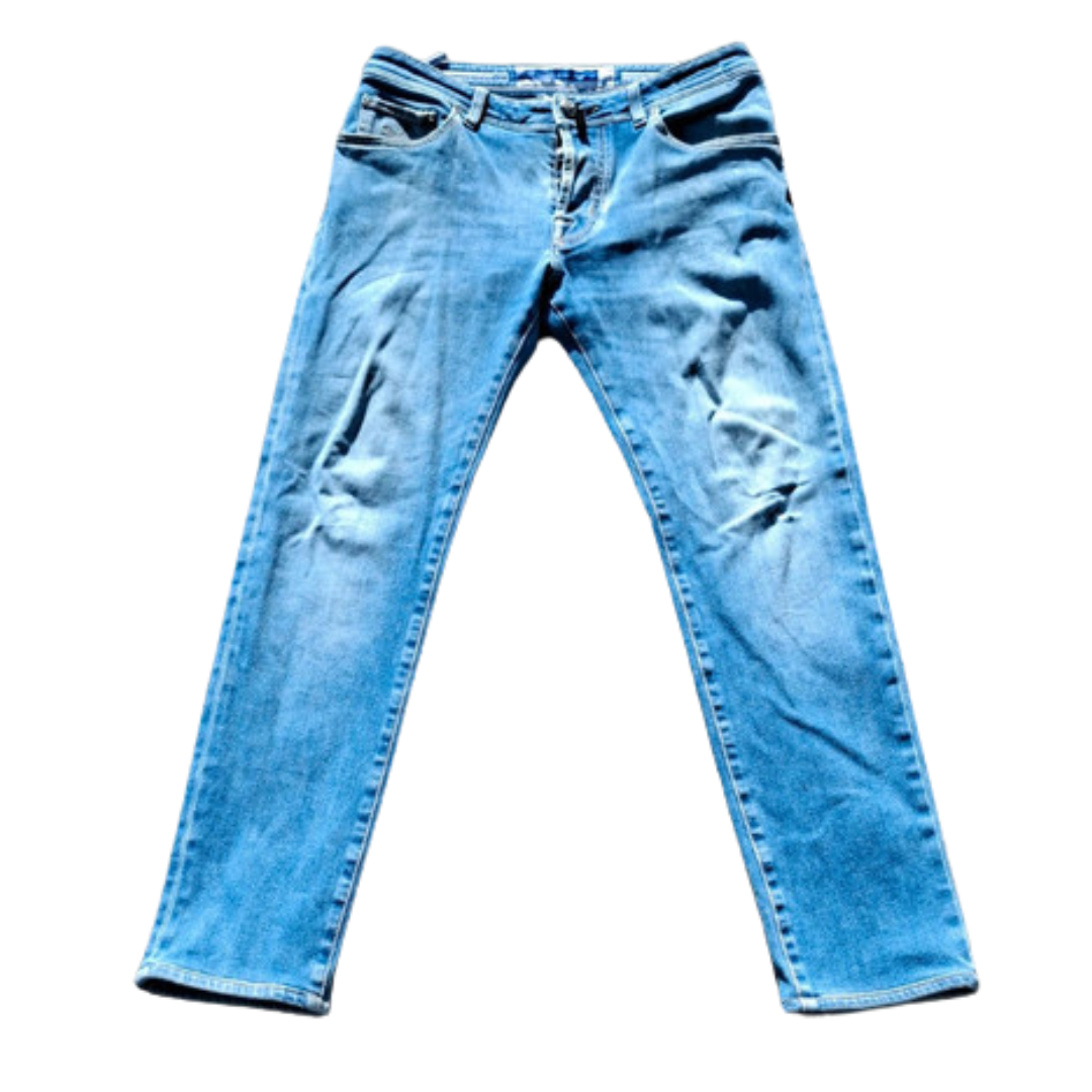 Jacob Cohën Nick Slim Fit Jeans (Blue)