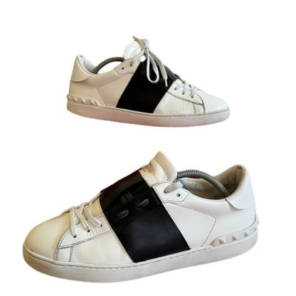 Valentino Shoes (White Black)