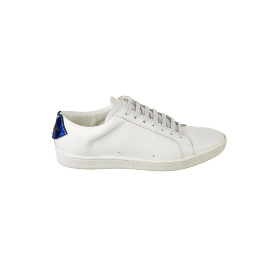 Saint Laurent Low Top Sneakers (White)