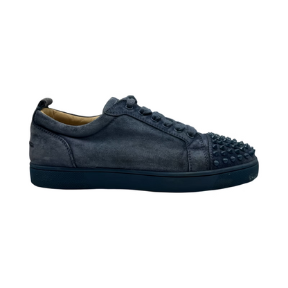 Christian Louboutin Louis Junior Spike Sneakers (Blue)