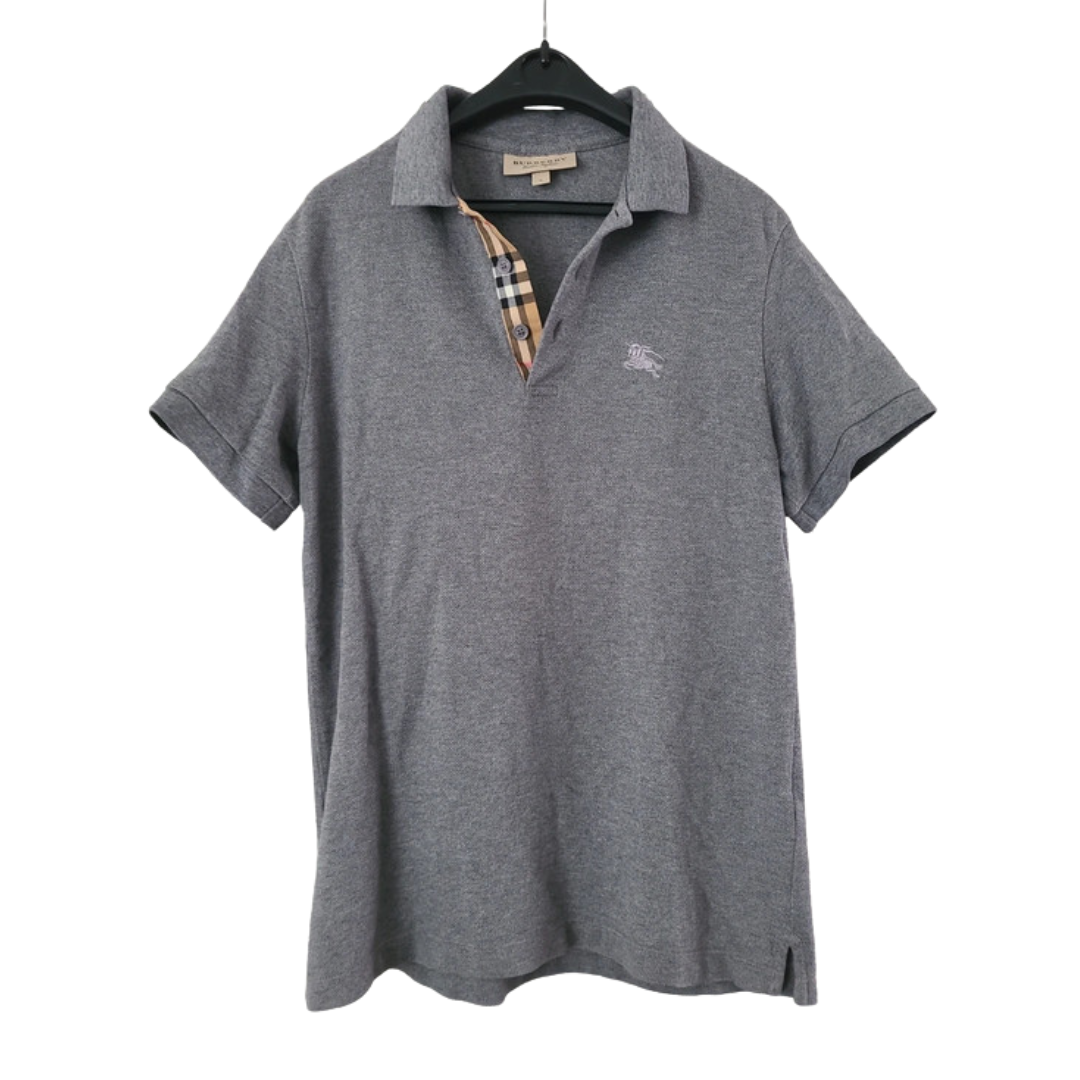 Burberry Polo Shirt (Grey)