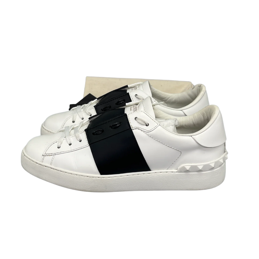 Valentino Garavani Open Sneakers (White Black)