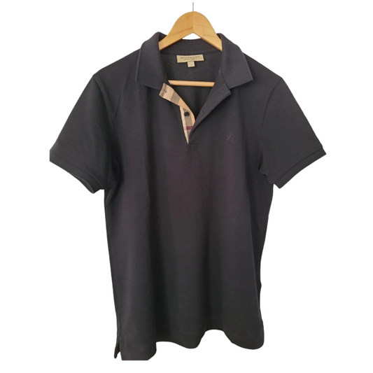 Burberry Polo Shirt (Black)