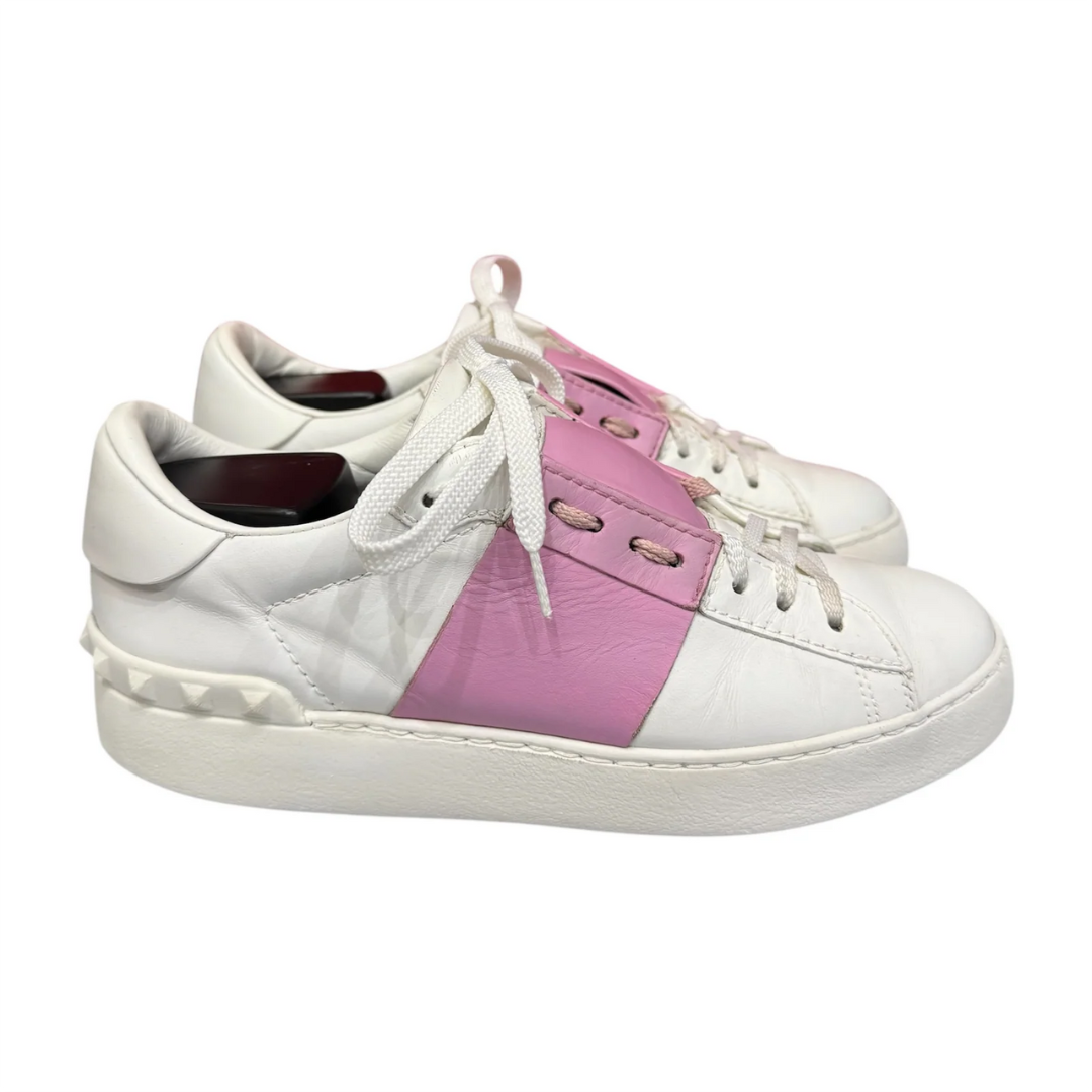 Valentino Garavani Rockstud (White Pink) (Womens)