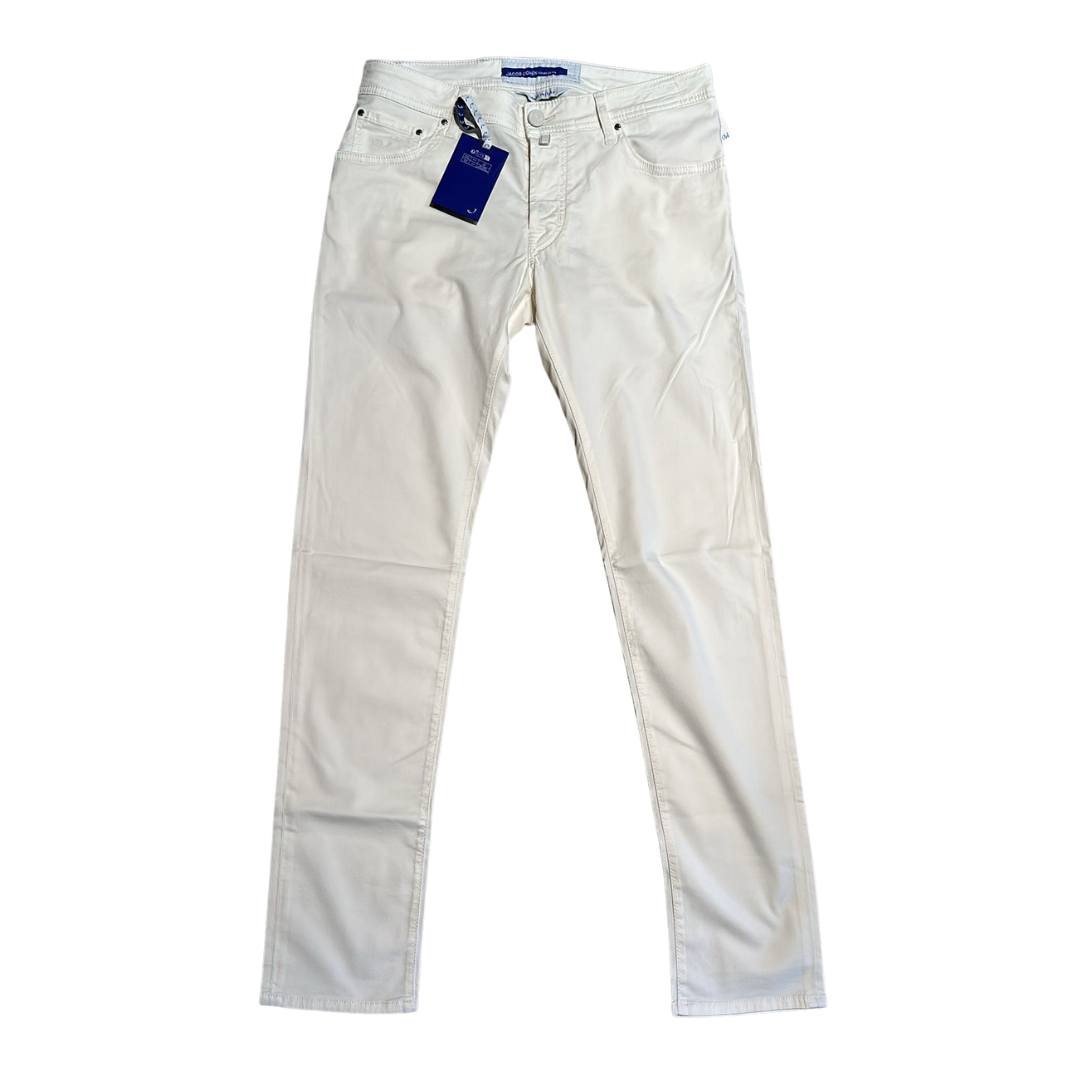 Jacob Cohën Nick Slim Fit Jeans (White) (New)