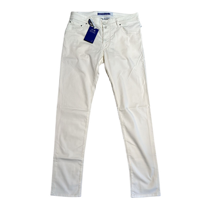 Jacob Cohën Nick Slim Fit Jeans (White) (New)