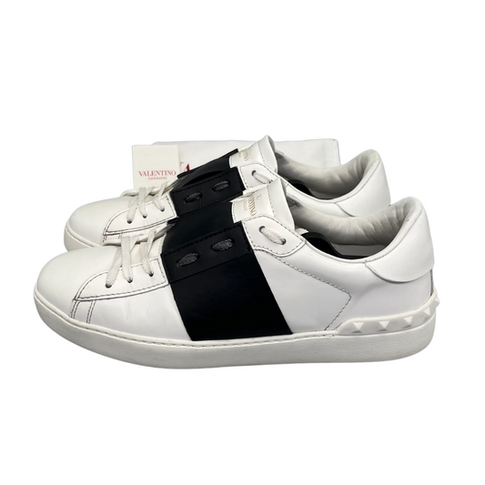 Valentino Garavani Open Sneakers (White Black)