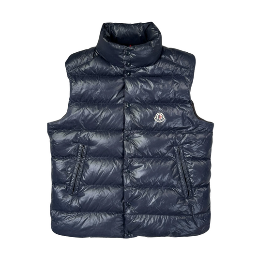 Moncler Tib Gilet Down Vest (Navy)